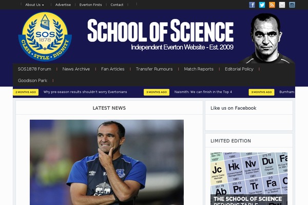 Alpha theme site design template sample
