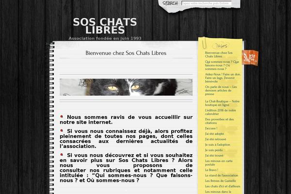 Anarcho Notepad theme site design template sample