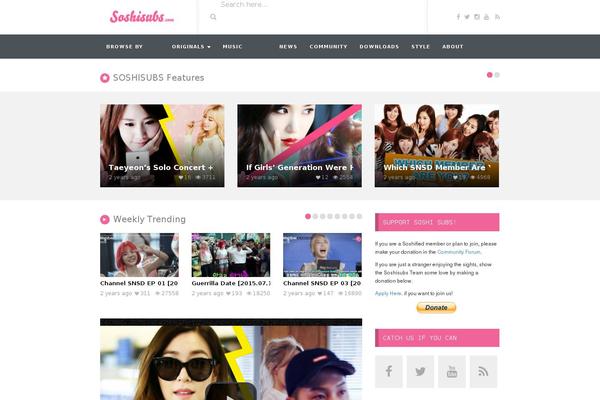 Newspaper Lite theme site design template sample