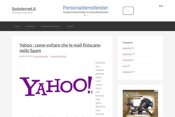 Catch Base theme site design template sample