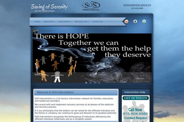 sosinterventions.com site used Aura_blue-_business