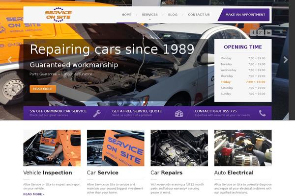 Site using Easy Facebook Like Box plugin