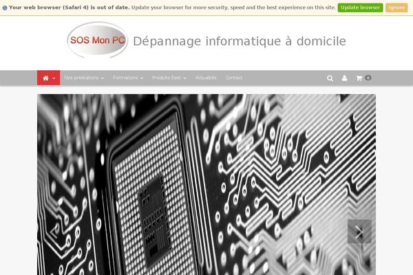 sosmonpc.fr site used 6temflex