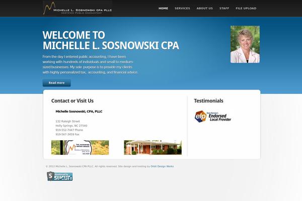 Quadro theme site design template sample