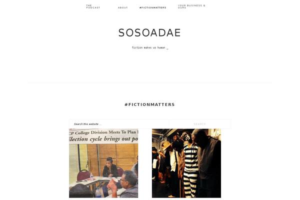 sosoadae.org site used Brunch-pro