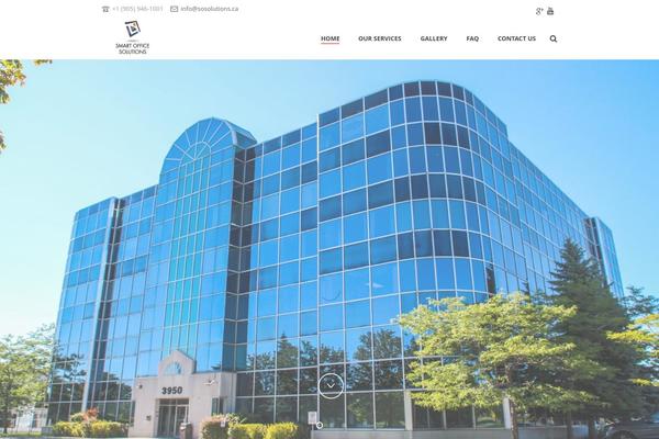 Jupiter Child theme site design template sample