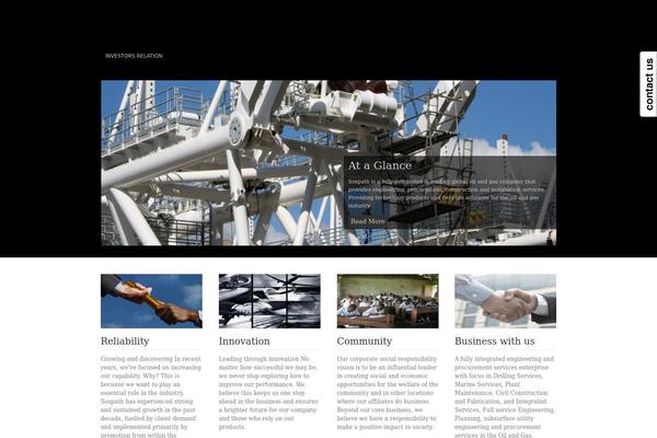 Target theme site design template sample