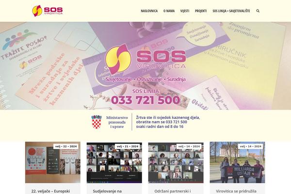 Sos theme site design template sample