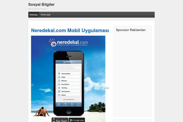 Responsive theme site design template sample
