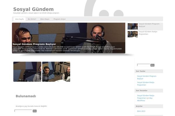 Custom Community theme site design template sample