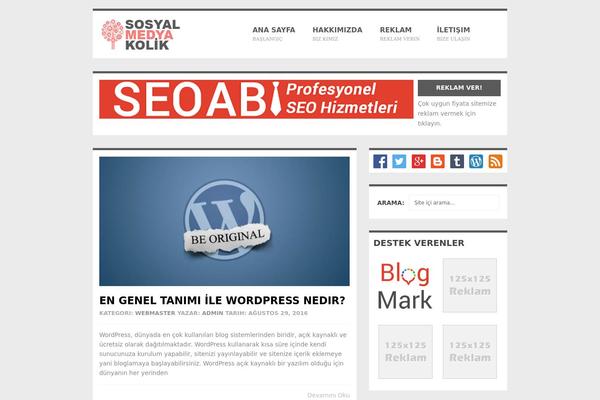 Bisade theme site design template sample