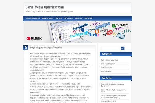 BlogoLife theme site design template sample