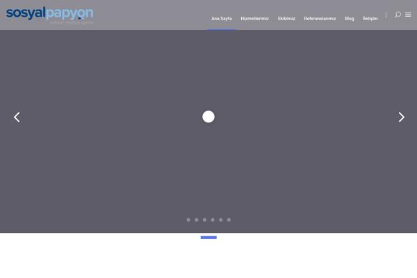 Sparks theme site design template sample