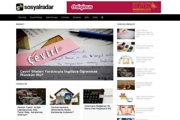 sosyalradar.com site used Sosyalradar