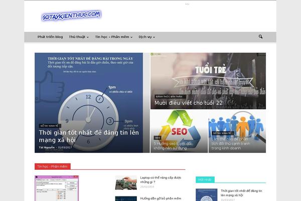 Digital Newspaper theme site design template sample