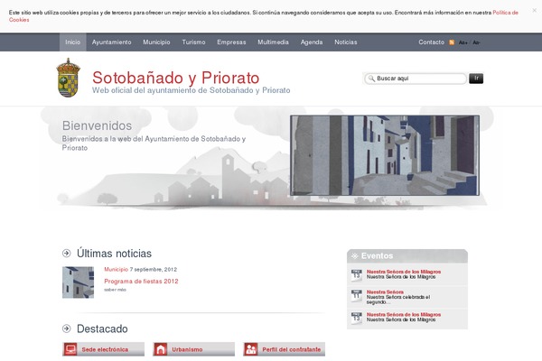 Site using Cartograf Cookie filter plugin