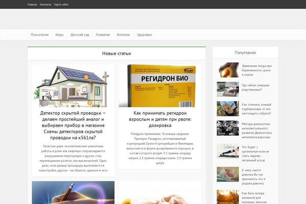 Voice theme site design template sample