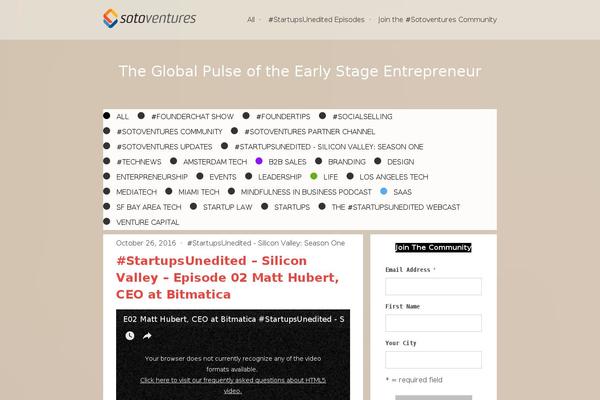 Sv theme site design template sample