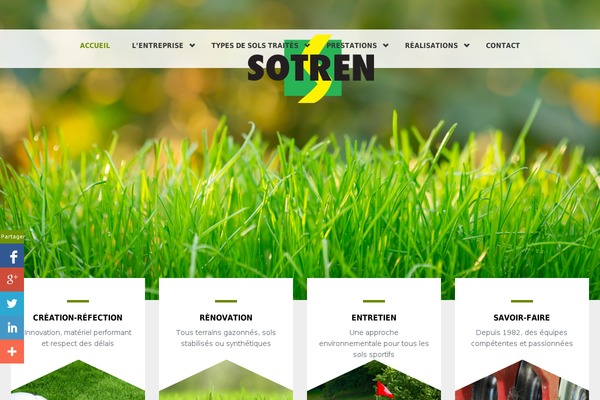 The Company theme site design template sample