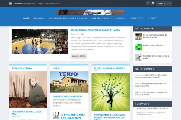 Aggregate theme site design template sample