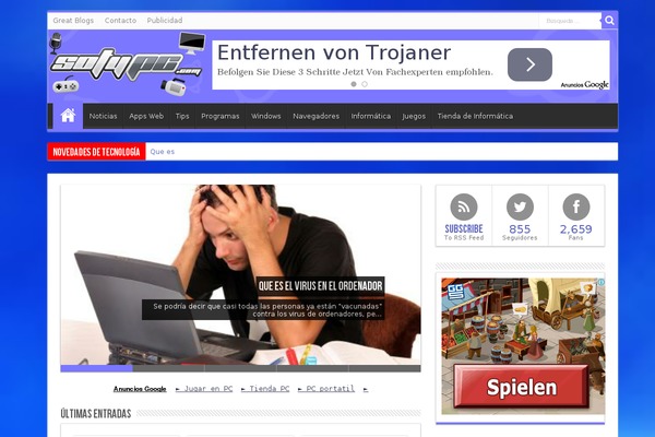 Newspaper theme site design template sample