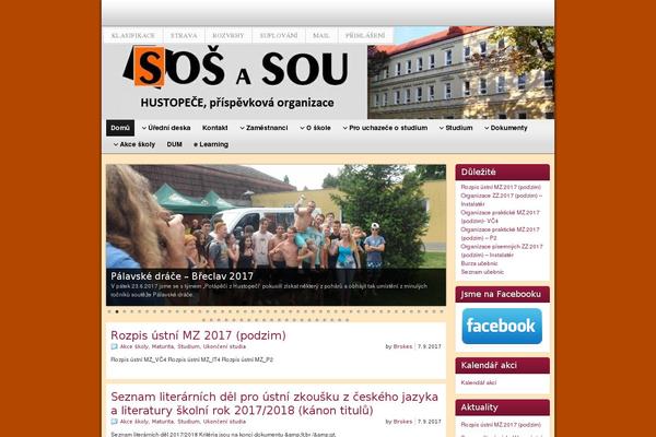 Site using SlideDeck 1 Lite Content Slider plugin