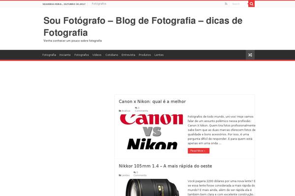 Momento theme site design template sample