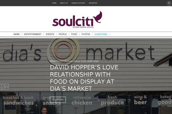 SimpleMag child theme site design template sample
