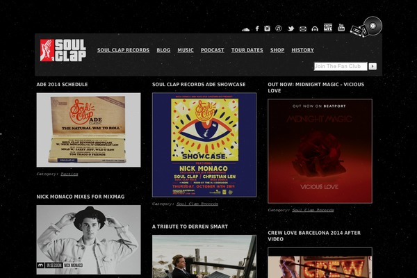 Site using Falbum plugin