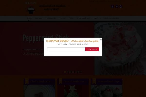 Dine & Drink theme site design template sample