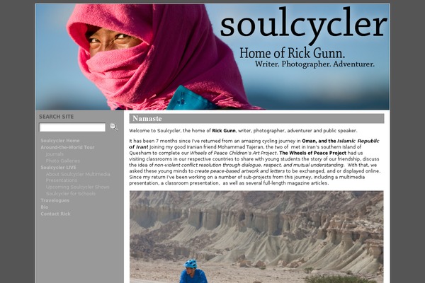 Site using Gigs Calendar plugin