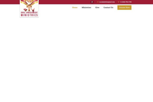 Site using WP Contact Slider plugin