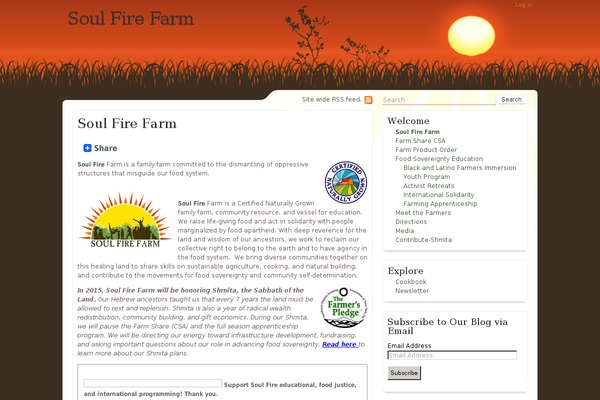 Evening-sun theme site design template sample
