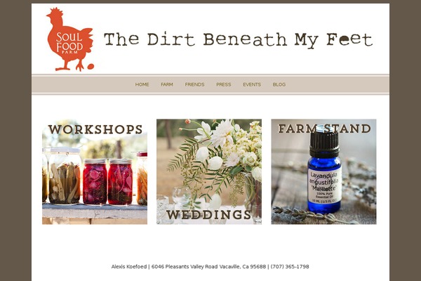 Geraldine theme site design template sample