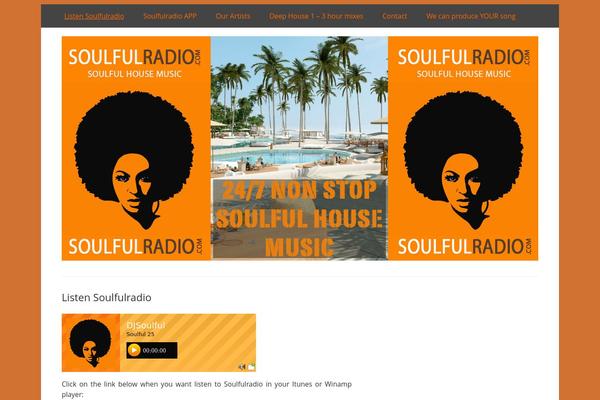 DarkOrange theme site design template sample