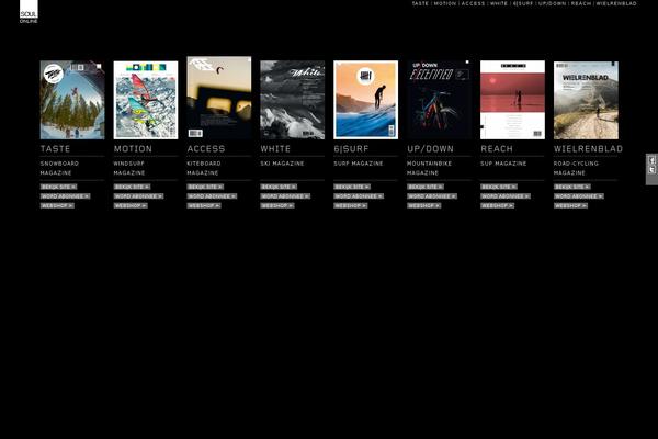 Framework theme site design template sample