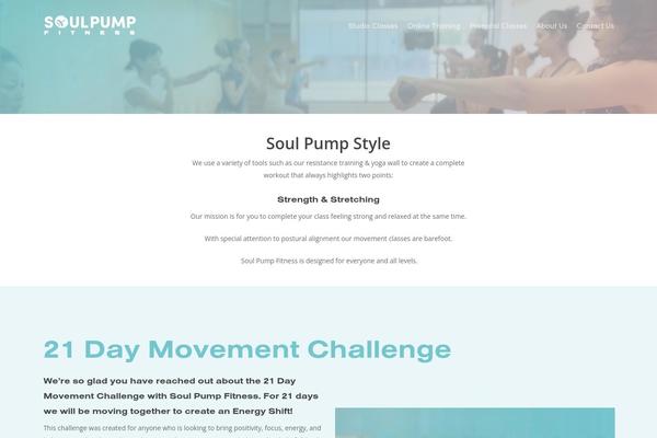 Salient Child theme site design template sample