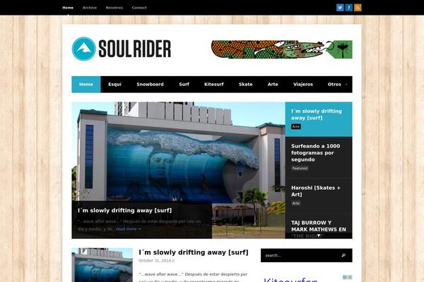 soulrider.com.ar site used Bloggit