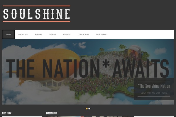 Acoustic theme site design template sample