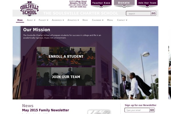 Scs theme site design template sample