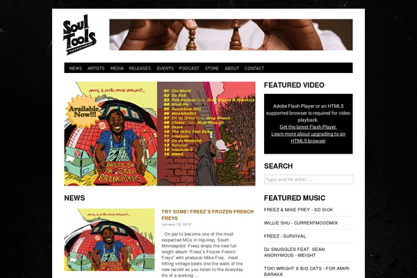 Site using Custom CSS plugin