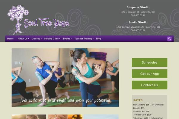 Site using Modern-team-showcase plugin