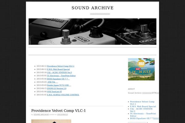 Brunelleschi theme site design template sample
