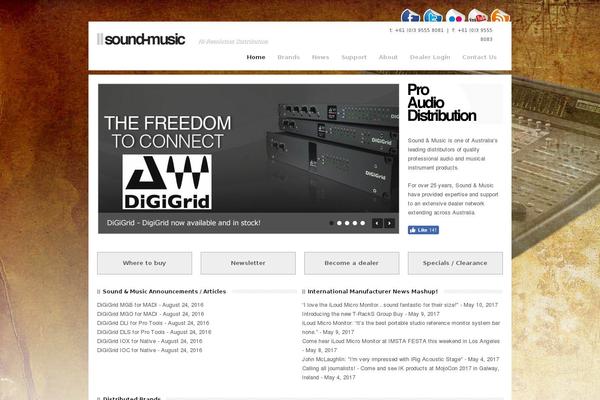 Scope theme site design template sample