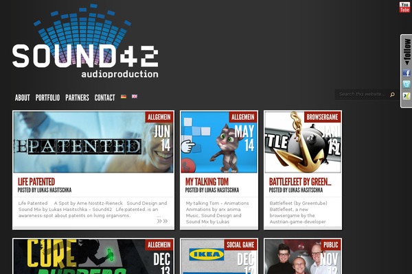 Site using Easy-buttons plugin