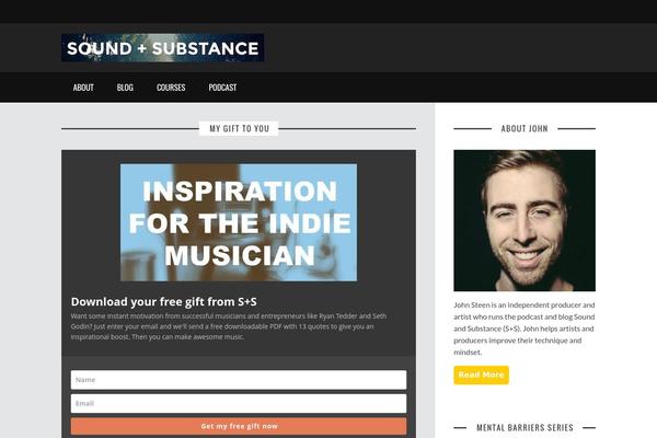 Sundak theme site design template sample