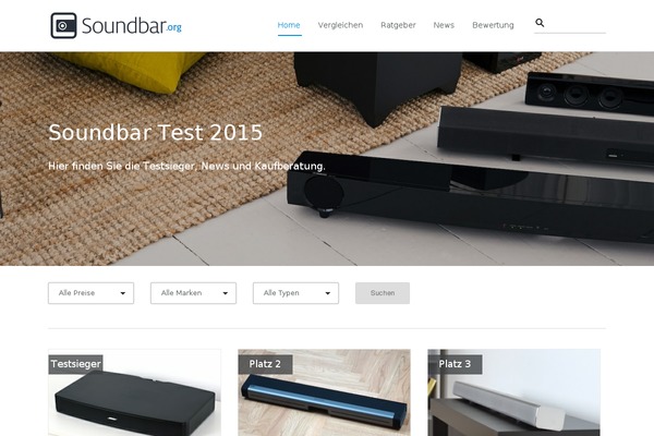 soundbar.org site used Exelerate