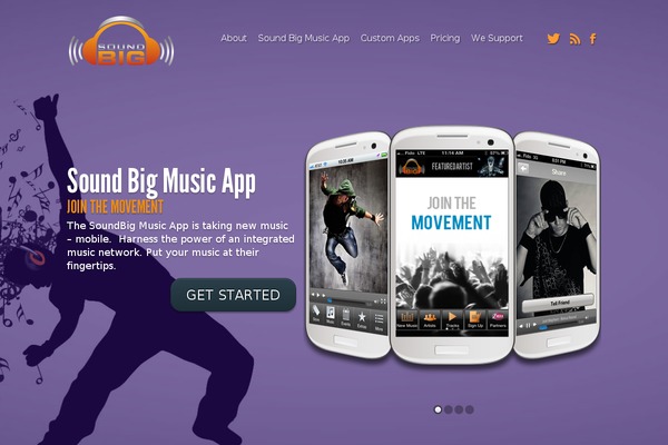 Fusion theme site design template sample