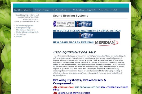 Blue Planet theme site design template sample