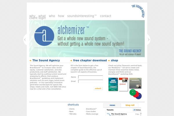 Nautilius theme site design template sample